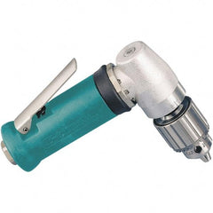 Dynabrade - 1/4" Keyed Chuck - Right Angle Handle, 15,000 RPM, 0.4 hp, 90 psi - Eagle Tool & Supply