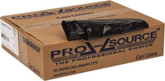 PRO-SOURCE - 1.35 mil Thick, Heavy-Duty Trash Bags - 30" Wide x 36" High, Black - Eagle Tool & Supply