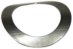 Gardner Spring - 1/2" Bolt, 0.525" ID, Grade 301 Stainless Steel, Curved Disc Spring - 1.225" OD, 0.151" High, 0.021" Thick - Eagle Tool & Supply
