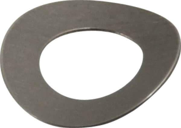 Gardner Spring - #10 Bolt, 0.2" ID, Grade 301 Stainless Steel, Curved Disc Spring - 0.37" OD, 0.047" High, 0.009" Thick - Eagle Tool & Supply