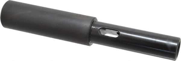 Collis Tool - MT2 Inside Morse Taper, Extension Morse Taper Rough Socket - 8" OAL, Steel - Exact Industrial Supply