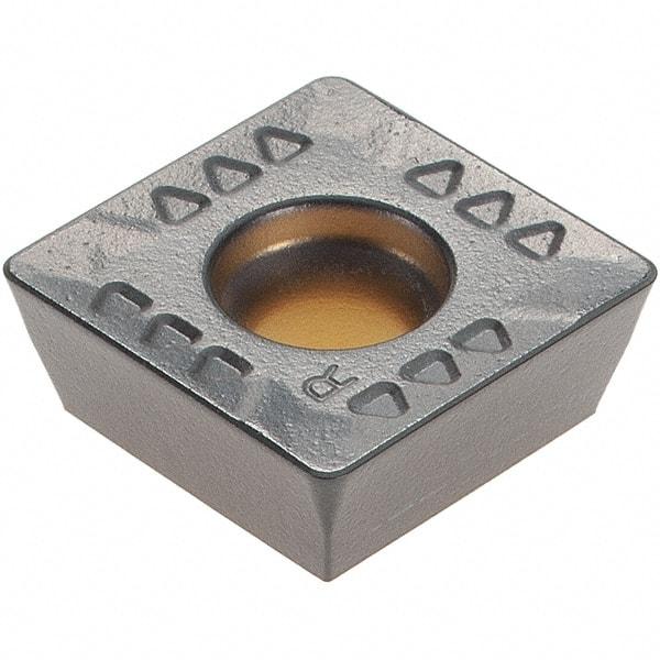 Kennametal - SDPT43 GB2 Grade KCK15 Carbide Milling Insert - TiN/TiCN/Al2O3 Finish, 3/16" Thick, 1/2" Inscribed Circle, 0.8mm Corner Radius - Eagle Tool & Supply