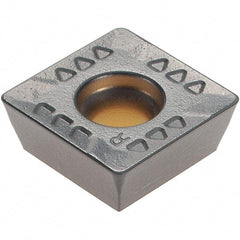 Kennametal - SDPT43 GB2 Grade KCK15 Carbide Milling Insert - TiN/TiCN/Al2O3 Finish, 3/16" Thick, 1/2" Inscribed Circle, 0.8mm Corner Radius - Eagle Tool & Supply