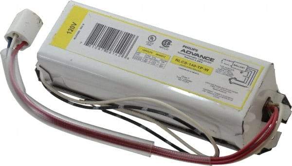 Philips Advance - 1 Lamp, 120 Volt, 0.44 to 0.57 Amp, 0 to 39, 40 to 79 Watt, Rapid Start, Magnetic, Nondimmable Fluorescent Ballast - 0.50, 0.63 Ballast Factor, Thermal Protection, T9/Circline Lamp - Eagle Tool & Supply