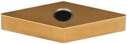 Kennametal - VNGA331 T0420 Grade KY4400 Ceramic Turning Insert - TiN Finish, 35° Diamond, 3/8" Inscr Circle, 3/16" Thick, 1/64" Corner Radius - Eagle Tool & Supply