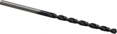 Cleveland - #43 135° Cobalt Jobber Drill - TiAlN Finish, Right Hand Cut, Parabolic Flute, Straight Shank, 2-1/4" OAL, Split Point - Eagle Tool & Supply