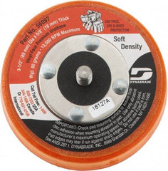 Dynabrade - 3-1/2" Diam Adhesive/PSA Disc Backing Pad - Soft Density, 13,000 RPM - Eagle Tool & Supply