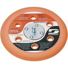 Dynabrade - 6" Diam Adhesive/PSA Disc Backing Pad - Medium Density, 13,000 RPM - Eagle Tool & Supply