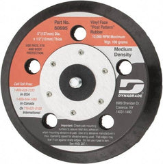 Dynabrade - 5" Diam Adhesive/PSA Disc Backing Pad - Medium Density, 13,000 RPM - Eagle Tool & Supply