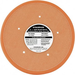 Dynabrade - 8" Diam Hook & Loop Disc Backing Pad - Medium Density, 13,000 RPM - Eagle Tool & Supply