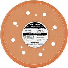 Dynabrade - 8" Diam Hook & Loop Disc Backing Pad - Medium Density, 13,000 RPM - Eagle Tool & Supply
