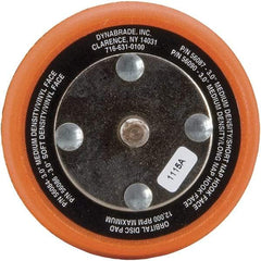 Dynabrade - 3" Diam Hook & Loop Disc Backing Pad - Medium Density, 13,000 RPM - Eagle Tool & Supply