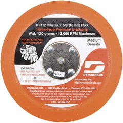 Dynabrade - 5" Diam Hook & Loop Disc Backing Pad - Medium Density, 13,000 RPM - Eagle Tool & Supply
