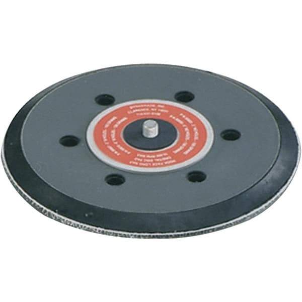 Dynabrade - 6" Diam Hook & Loop Disc Backing Pad - Medium Density, 13,000 RPM - Eagle Tool & Supply