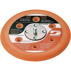 Dynabrade - 6" Diam Hook & Loop Disc Backing Pad - Soft Density, 13,000 RPM - Eagle Tool & Supply