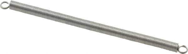 Gardner Spring - 1/4" OD, 4.56 Lb Max Load, 4.56" Max Ext Len, 0.0317" Wire Diam Spring - 0.97 Lb/In Rating - Eagle Tool & Supply