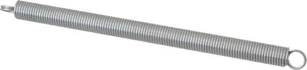 Gardner Spring - 1/2" OD, 15.58 Lb Max Load, 15.58" Max Ext Len, 0.0625" Wire Diam Spring - 2.27 Lb/In Rating - Eagle Tool & Supply