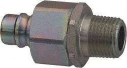 Parker - 1 Thread Steel Hydraulic Hose MPT Fitting - 2,000 psi - Eagle Tool & Supply