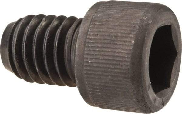 Value Collection - 7/16-14 UNC Hex Socket Drive, Socket Cap Screw - Alloy Steel, Black Oxide Finish, Fully Threaded, 5/8" Length Under Head - Eagle Tool & Supply