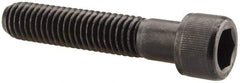 Value Collection - 7/16-14 UNC Hex Socket Drive, Socket Cap Screw - Alloy Steel, Black Oxide Finish, Partially Threaded, 2-1/4" Length Under Head - Eagle Tool & Supply