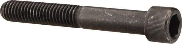 Value Collection - 7/16-14 UNC Hex Socket Drive, Socket Cap Screw - Alloy Steel, Black Oxide Finish, Partially Threaded, 3-1/4" Length Under Head - Eagle Tool & Supply