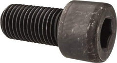 Value Collection - 1-1/4 - 7 UNC Hex Socket Drive, Socket Cap Screw - Alloy Steel, Black Oxide Finish, Fully Threaded, 2-1/2" Length Under Head - Eagle Tool & Supply