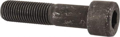 Value Collection - 1-1/4 - 7 UNC Hex Socket Drive, Socket Cap Screw - Alloy Steel, Black Oxide Finish, Partially Threaded, 5-1/2" Length Under Head - Eagle Tool & Supply