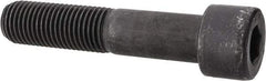 Value Collection - 1-1/4 - 7 UNC Hex Socket Drive, Socket Cap Screw - Alloy Steel, Black Oxide Finish, Partially Threaded, 6" Length Under Head - Eagle Tool & Supply