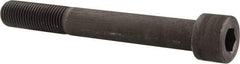 Value Collection - 1-1/4 - 7 UNC Hex Socket Drive, Socket Cap Screw - Alloy Steel, Black Oxide Finish, Partially Threaded, 10" Length Under Head - Eagle Tool & Supply
