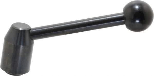 J.W. Winco - 3/8-16, 0.63" Hub Diam, Steel Tapped Insert Adjustable Clamping Handle - Eagle Tool & Supply
