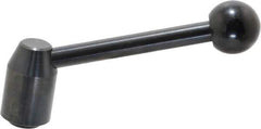 J.W. Winco - 3/8-16, 0.63" Hub Diam, Steel Tapped Insert Adjustable Clamping Handle - Eagle Tool & Supply