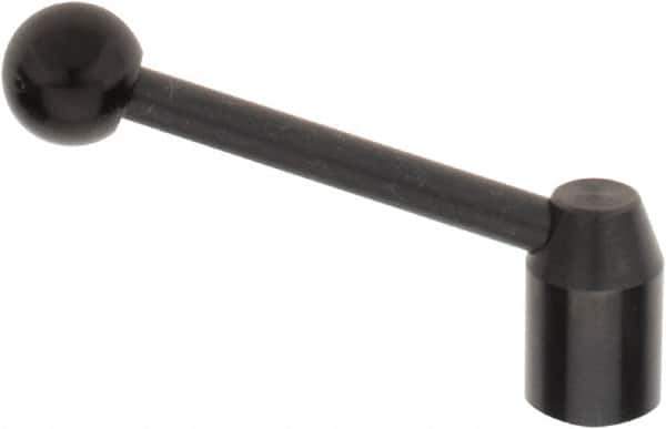 J.W. Winco - M8 x 1.25, 16mm Hub Diam, Steel Tapped Insert Adjustable Clamping Handle - Eagle Tool & Supply