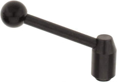 J.W. Winco - M10 x 1.5, 19mm Hub Diam, Steel Tapped Insert Adjustable Clamping Handle - Eagle Tool & Supply