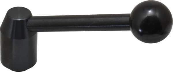 J.W. Winco - M12 x 1.75, 19mm Hub Diam, Steel Tapped Insert Adjustable Clamping Handle - Eagle Tool & Supply