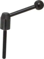 J.W. Winco - 5/16-18, 0.53" Hub Diam, Steel Threaded Stud Adjustable Clamping Handle - Eagle Tool & Supply