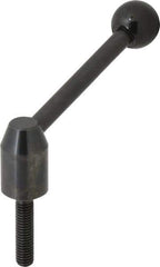 J.W. Winco - 3/8-16, 0.63" Hub Diam, Steel Threaded Stud Adjustable Clamping Handle - Eagle Tool & Supply