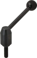 J.W. Winco - 1/2-13, Steel Threaded Stud Adjustable Clamping Handle - 4.88" OAL, 2.17" High - Eagle Tool & Supply