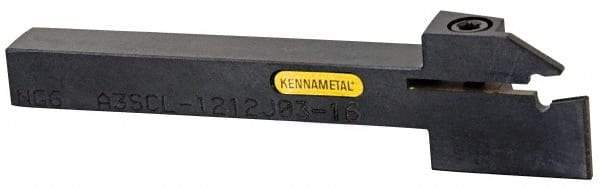 Kennametal - A4SC, Right Hand Cut, 1.063" Max Workpc Diam, A4..15.. Insert, Indexable Cutoff Toolholder - 0.532 Max Depth of Cut, 16mm Shank Width, 16mm Shank Height, 114mm OAL - Eagle Tool & Supply