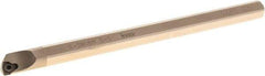 Iscar - 0.33" Min Bore Diam, 4-1/2" OAL, 0.312" Shank Diam, S-SWUB Indexable Boring Bar - WB.T 52.. Insert, Screw or Clamp Holding Method - Eagle Tool & Supply