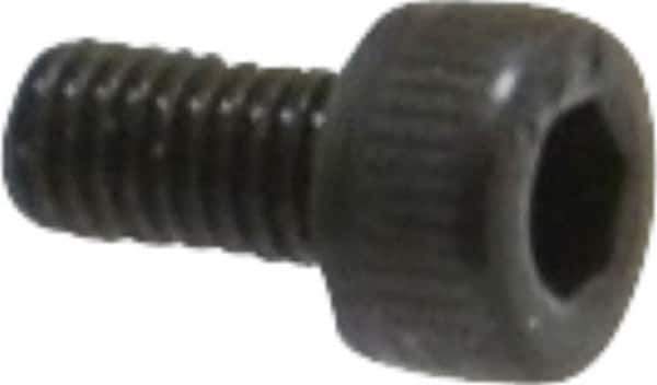Value Collection - M3x0.50 Metric Coarse Hex Socket Drive, Socket Cap Screw - Grade 12.9 Alloy Steel, Black Oxide Finish, Fully Threaded, 6mm Length Under Head - Eagle Tool & Supply