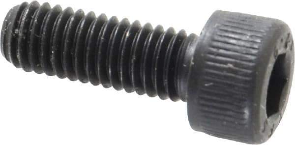 Value Collection - M5x0.80 Metric Coarse Hex Socket Drive, Socket Cap Screw - Grade 12.9 Alloy Steel, Black Oxide Finish, Fully Threaded, 14mm Length Under Head - Eagle Tool & Supply