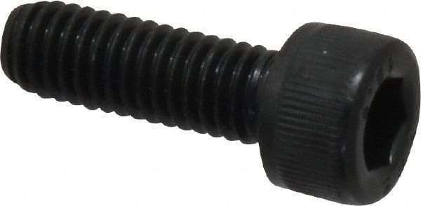 Value Collection - M6x1.00 Metric Coarse Hex Socket Drive, Socket Cap Screw - Grade 12.9 Alloy Steel, Black Oxide Finish, Fully Threaded, 18mm Length Under Head - Eagle Tool & Supply