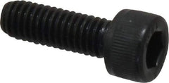 Value Collection - M6x1.00 Metric Coarse Hex Socket Drive, Socket Cap Screw - Grade 12.9 Alloy Steel, Black Oxide Finish, Fully Threaded, 18mm Length Under Head - Eagle Tool & Supply