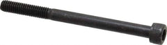 Value Collection - M6x1.00 Metric Coarse Hex Socket Drive, Socket Cap Screw - Grade 12.9 Alloy Steel, Black Oxide Finish, Partially Threaded, 75mm Length Under Head - Eagle Tool & Supply
