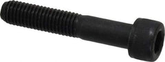 Value Collection - M10x1.50 Metric Coarse Hex Socket Drive, Socket Cap Screw - Grade 12.9 Alloy Steel, Black Oxide Finish, Partially Threaded, 55mm Length Under Head - Eagle Tool & Supply