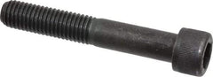 Value Collection - M12x1.75 Metric Coarse Hex Socket Drive, Socket Cap Screw - Grade 12.9 Alloy Steel, Black Oxide Finish, Partially Threaded, 75mm Length Under Head - Eagle Tool & Supply