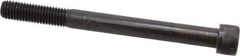 Value Collection - M12x1.75 Metric Coarse Hex Socket Drive, Socket Cap Screw - Grade 12.9 Alloy Steel, Black Oxide Finish, Partially Threaded, 130mm Length Under Head - Eagle Tool & Supply