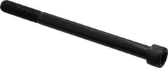 Value Collection - M12x1.75 Metric Coarse Hex Socket Drive, Socket Cap Screw - Grade 12.9 Alloy Steel, Black Oxide Finish, Partially Threaded, 150mm Length Under Head - Eagle Tool & Supply
