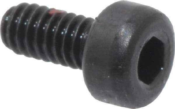 Value Collection - M2x0.40 Metric Coarse Hex Socket Drive, Socket Cap Screw - Grade 12.9 Alloy Steel, Black Oxide Finish, Fully Threaded, 4mm Length Under Head - Eagle Tool & Supply