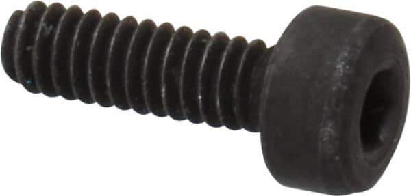 Value Collection - M2x0.40 Metric Coarse Hex Socket Drive, Socket Cap Screw - Grade 12.9 Alloy Steel, Black Oxide Finish, Fully Threaded, 6mm Length Under Head - Eagle Tool & Supply